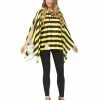 Spirit Halloween Adult Bumble Bee Poncho