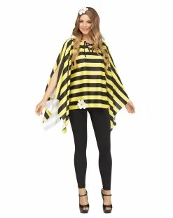 Spirit Halloween Adult Bumble Bee Poncho