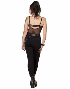 Spirit Halloween Flock Mesh Bodysuit -Halloween ACCESSORIES store 07603160 e