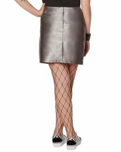 Spirit Halloween Pleather Split Skirt 5 Spirit Halloween Pleather Split Skirt -Halloween ACCESSORIES store 07603285 c