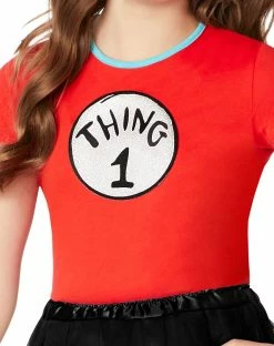 Spirit Halloween Kids Thing 1 and Thing 2 Costume Kit – Dr. Seuss -Halloween ACCESSORIES store 07616469 c