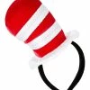 Spirit Halloween Cat in the Hat Sequin Mini Hat – Dr. Seuss