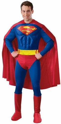 Spirit Halloween Adult Classic Superman Costume - DC Comics