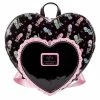 Spirit Halloween Loungefly Valfre Heart Mini Backpack