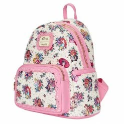 Spirit Halloween Loungefly Disney Princess Tattoos Mini Backpack -Halloween ACCESSORIES store 07641715 b