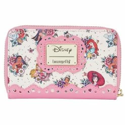 Spirit Halloween Loungefly Princess Tattoos Zip Wallet - Disney Princesses -Halloween ACCESSORIES store 07641756 d