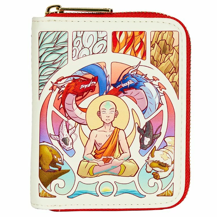 Spirit Halloween Avatar Zip Wallet - Avatar the Last Airbender 1 Spirit Halloween Avatar Zip Wallet - Avatar the Last Airbender