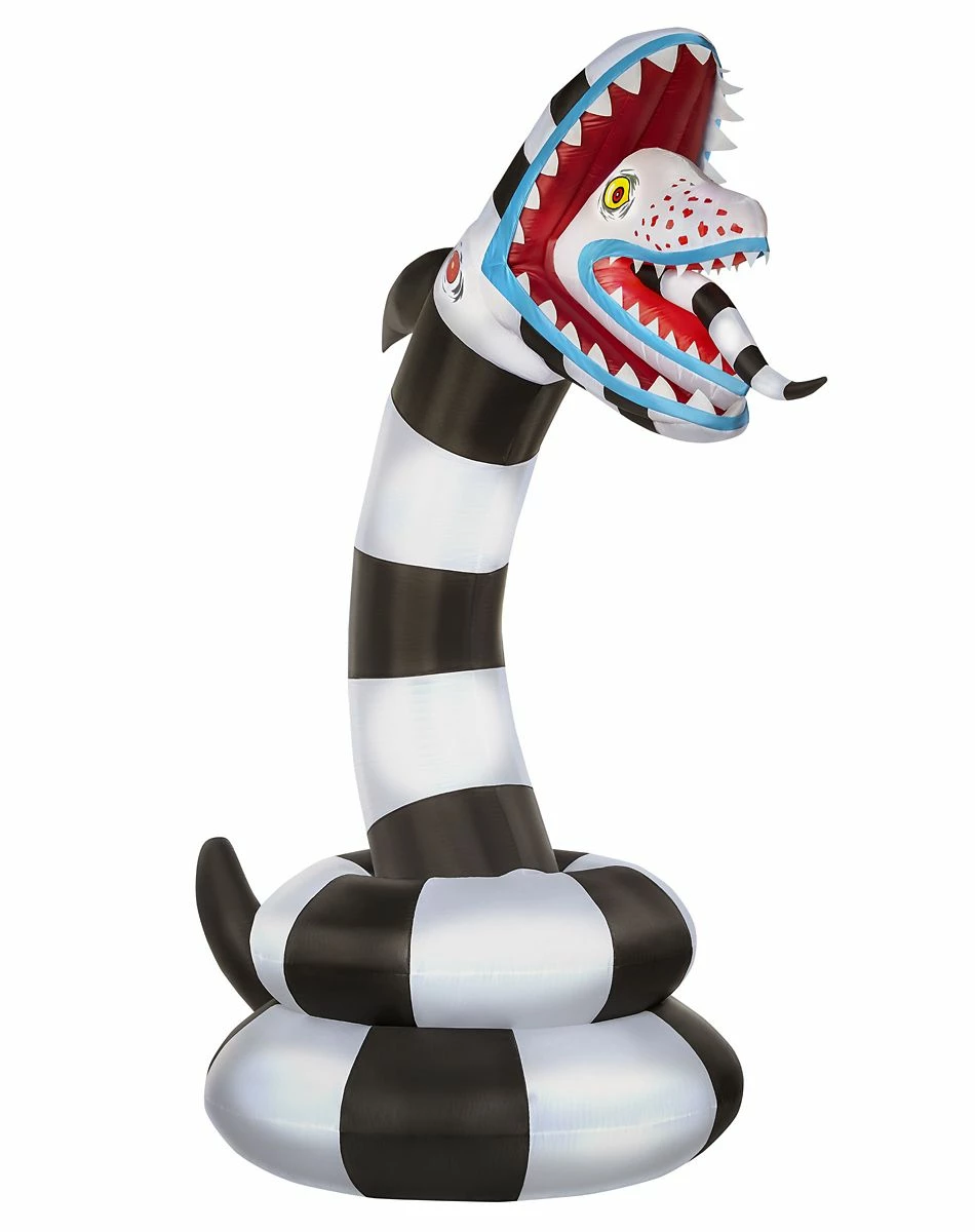 Spirit Halloween 8.9 Ft Sandworm Inflatable Decoration - Beetlejuice 2 Spirit Halloween 8.9 Ft Sandworm Inflatable Decoration - Beetlejuice - Image 2
