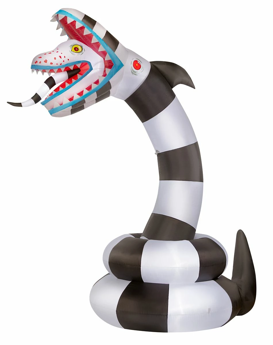 Spirit Halloween 8.9 Ft Sandworm Inflatable Decoration - Beetlejuice 5 Spirit Halloween 8.9 Ft Sandworm Inflatable Decoration - Beetlejuice - Image 5