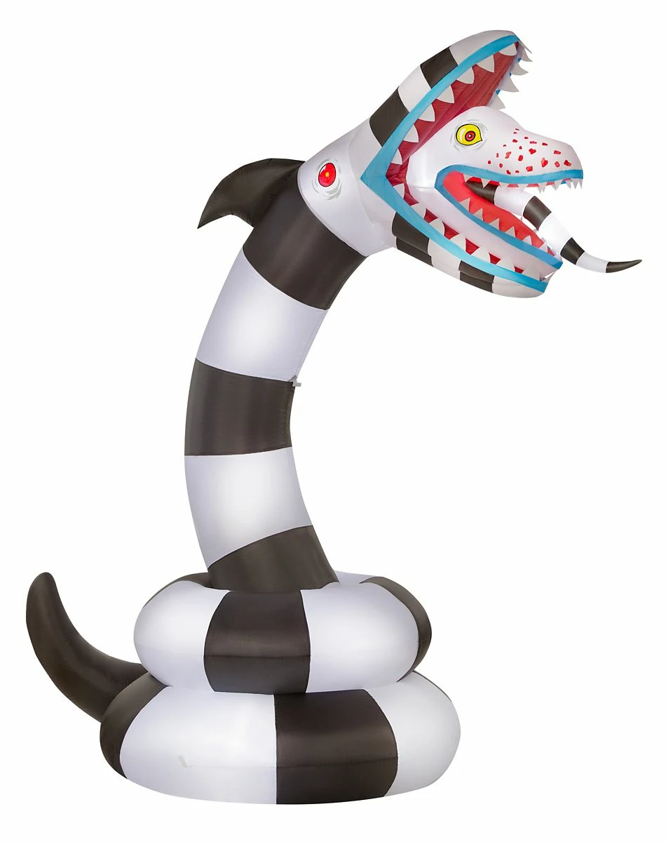 Spirit Halloween 8.9 Ft Sandworm Inflatable Decoration - Beetlejuice 6 Spirit Halloween 8.9 Ft Sandworm Inflatable Decoration - Beetlejuice - Image 6