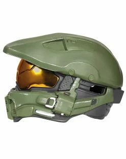 Spirit Halloween Kids Master Chief Light-Up Helmet Deluxe - Halo 8 Spirit Halloween Kids Master Chief Light-Up Helmet Deluxe - Halo -Halloween ACCESSORIES store 07651862 c