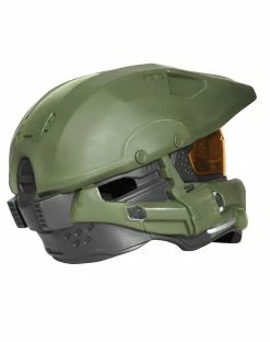 Spirit Halloween Kids Master Chief Light-Up Helmet Deluxe - Halo 9 Spirit Halloween Kids Master Chief Light-Up Helmet Deluxe - Halo -Halloween ACCESSORIES store 07651862 d